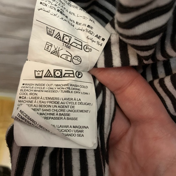 OLD NAVY | Striped Pull Over Hoodie - Picture 8 of 8